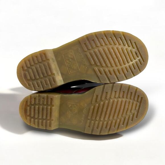 Dr. Doc Martens Maine 6.5 Exposed Steel Toe Cherry Red Smooth Leather
Boots UK4 - Picture 11 of 13